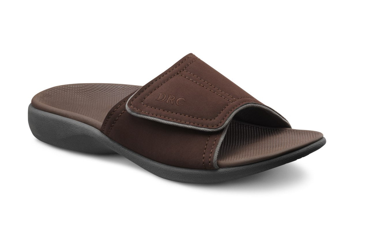 Dr Comfort Diabetic Womens Sz 10 Rachel Orange Leather Adjustable Strap  Sandals | eBay